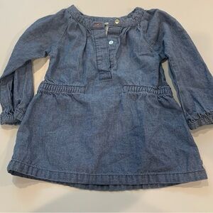 6/$20 Carter's Classic Blue Denim Dress